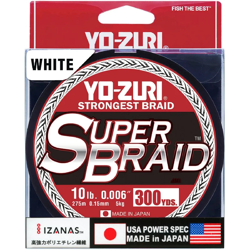 Yo-Zuri Super Braid 300 Yds White