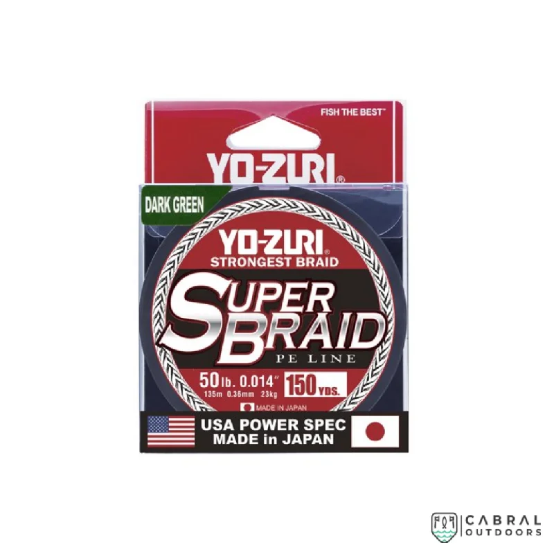 Yo-Zuri Super Braid Line | 135-275m | Dark Green