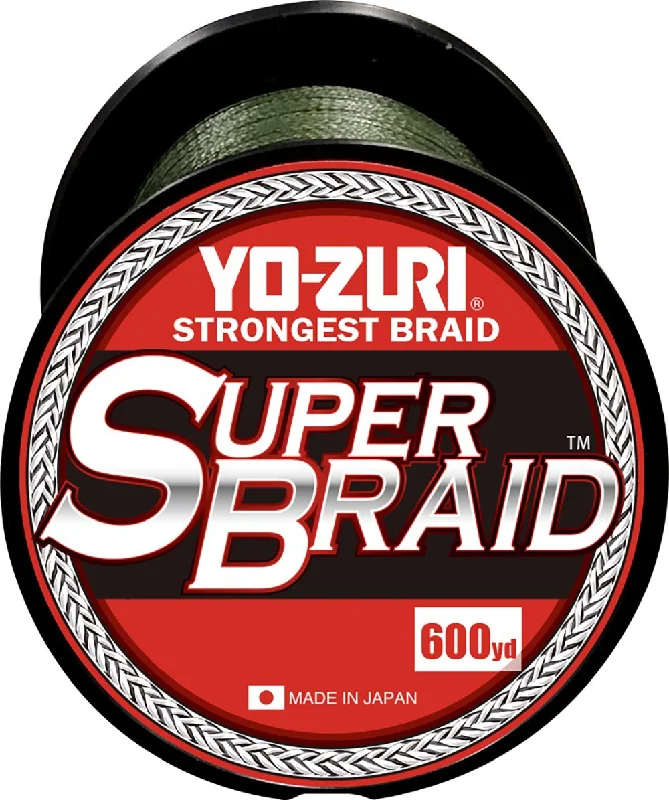 Yo-Zuri SuperBraid Dark Green - 600 Yard Spool