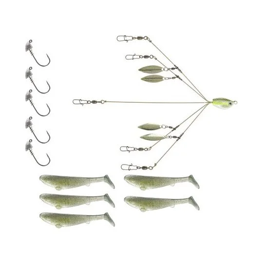 Yum Yumbrella  Flash Mob Junior 1/8 Oz Jig Heads