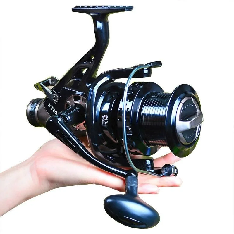 Big Metal Fishing Reel Strong Drag Spinning Reel Carp Carretilha De Pesca Molinete Olta Makaralar Reels Trolling Accesorios Mar