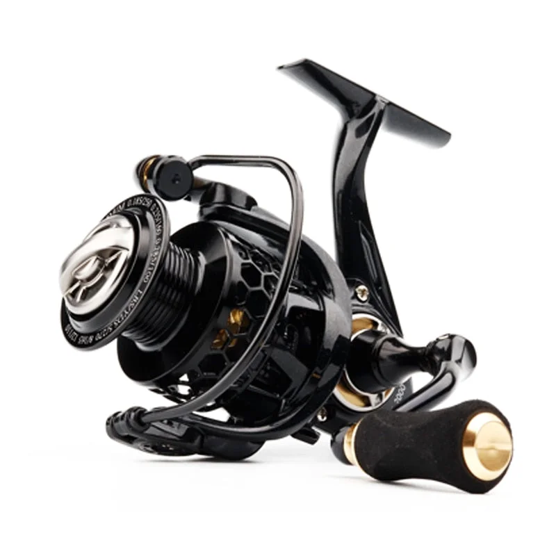 JITAI Spinning Reel with Free Spool Lightweight CNC Aluminum Spool 10+1BBs Saltwater Wheel Carp Fishing Reels Carretilha