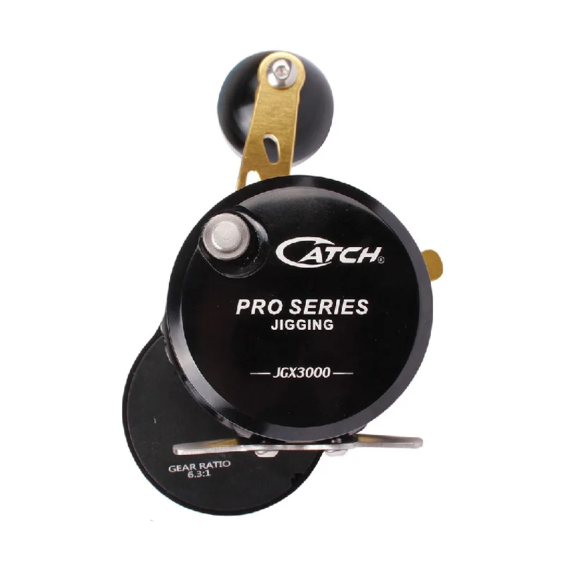 Catch JGX3000 Left Handed Pro Series Jigging Reel 25kg Drag