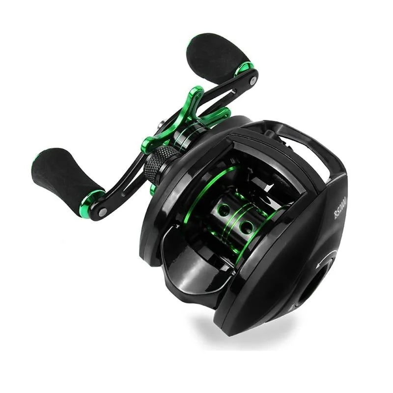 LINNHUE Best Fishing Reel BS2000 Baitcasting Reel 8.1:1 High Speed 8KG Max Drag Reinforced Reel Drag Reel Carp Reel Fishing