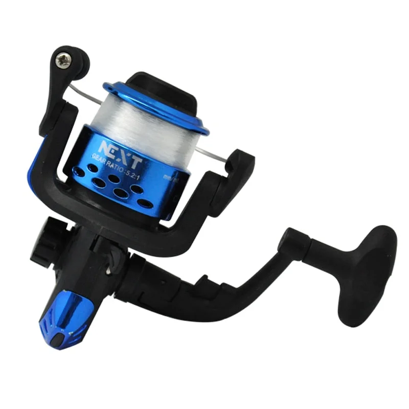 Saltwater Ultralight Spinning Reel "S" Curve Oscillating System 5.2:1 200F Spinning Fishing Reel Carp Large Diamerer Line Roller