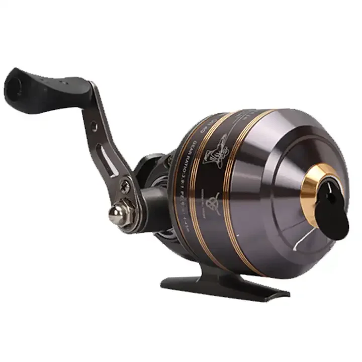 GN40 Black Metal Fishing Reel